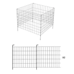 NEX&trade; Mesh Fence Landscape Border, 4ct.