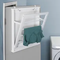 Honey Can Do White Over-The-Door Or Wall-Mount Drying Rack
