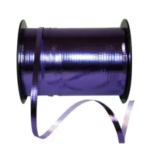 JAM Paper 3/16" x 250yd. Metallic Curling Ribbon Purple