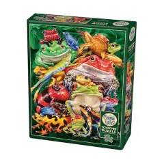 Frog Business by Lori Anzalone 1,000 Piece Jigsaw Puzzle