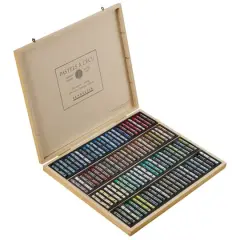 Sennelier Extra-Soft Landscape 100 Color Pastel Full Stick Wooden Box Set