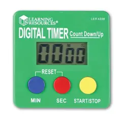 Learning Resources Count Down & Up Digital Timer