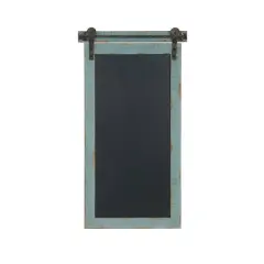 Blue Wall Mounted Chalk Board