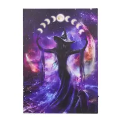 17" x 23.5" Witch with Moons LED Wall D&eacute;cor by Ashland&reg;