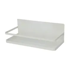 Household Essentials 10" Metal Magnetic Spice Organizer White