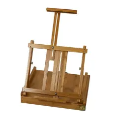 Pacific Arc Compact Tabletop Easel with Storage