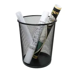 Honey Can Do 18L Mesh Metal Trash Can