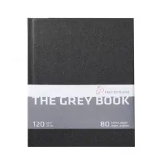 Hahnem&uuml;hle The Grey Book Sketchbook, 11.6" x 8.2"