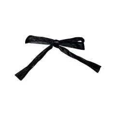JAM Paper 0.25" 2 Strand Raffia Twist Tie Bows, 100ct. Black