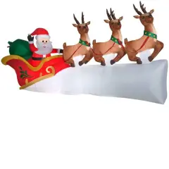 5.5ft. Airblown&reg; Inflatable Santa's Flying Sleigh