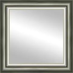 Timeless Frames&reg; Cassia Champagne 12" x 12" Framed Mirror