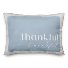 Thankful & Grateful Pillow