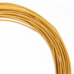John Bead 18 Gauge Aluminum Jewelry Wire, 30ft. Gold