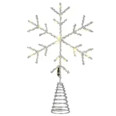 14.5" Snowflake Tree Top with Dual Color&reg; Lights