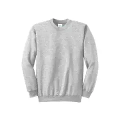 Port & Company&reg; Essential Fleece Crewneck Sweatshirt Ash
