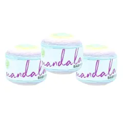 3 Pack Lion Brand&reg; Mandala Baby&reg; Yarn Diagon Alley
