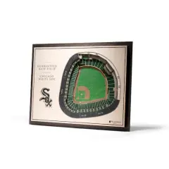 MLB Team 5-Layer StadiumView Wall Art Chicago White Sox