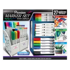 ArtSkills&reg; Art Marker Variety Set with Marker Display