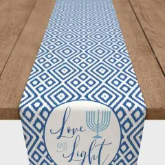 Love and Light 16x90 Cotton Twill Runner