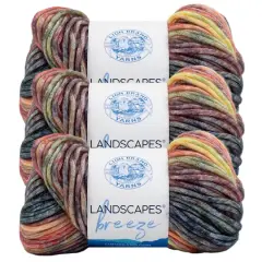 3 Pack Lion Brand&reg; Landscapes&reg; Breeze Yarn Horseshoe
