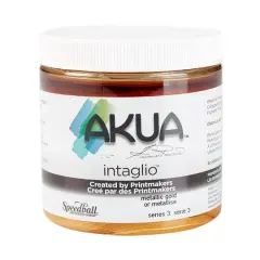 Akua&reg; Intaglio&reg; Ink, 8oz. Metallic Gold