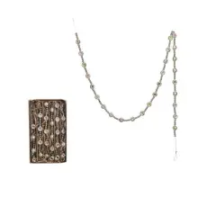 Hello Honey&reg; 6ft. Multicolor Witch's Eye Glass Bead Ornament Garland