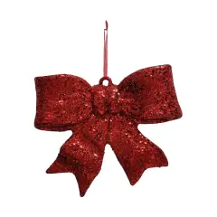9.25" Jumbo Bow Ornament by Ashland&reg; Red