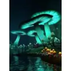 Sparkly Selections Giant Mushroom Diamond Painting Kit, Round Diamonds