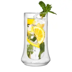 JoyJolt&reg; Cosmo Insulated Double Wall Highball Glasses, 4ct.