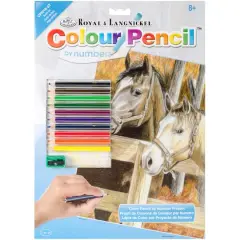 Royal & Langnickel&reg; Buck's Pal Colour Pencil&trade; by Number Kit