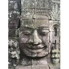 Sparkly Selections Statue in the Temples of Angkor, Cambodia 40cm x 50cm Diamond Painting Kit, Round Diamonds