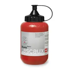 Lascaux Studio Acrylic Paint, 500mL 922 Vermilion