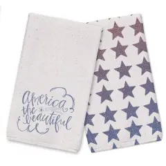 America The Beautiful Tea Towel Set