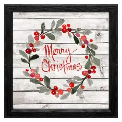 Timeless Frames&reg; Merry Christmas Wreath Framed Wall D&eacute;cor
