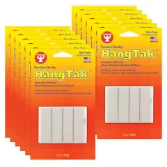 Hygloss&reg; HangTak&trade; Reusable Adhesive, 12ct.