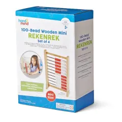 hand2mind&reg; Mini 100-Bead Rekenrek, 25ct.