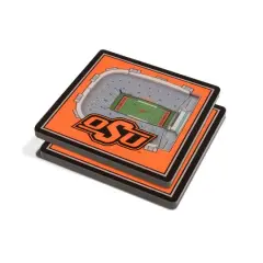 NCAA 3D StadiumView Coasters Oklahoma State Cowboys