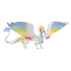 schleich&reg; Bayala&reg; Rainbow Dragon Collectible Figurine with 13" Wingspan