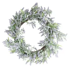 22" Lavender Spring Wreath