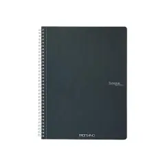 Fabriano&reg; Ecoqua Original Spiral-Bound A4 Lined Notebook Dark Green