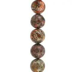 Leopard Jasper Round Beads, 10mm by Bead Landing&trade;