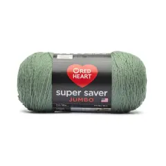 Red Heart&reg; Super Saver&reg; Solid Jumbo Yarn, 14oz. Light Sage
