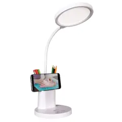 OttLite&reg; Rechargeable LED Lamp with Phone Holder