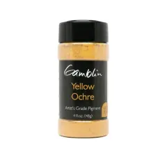 Gamblin Artist's Color Dry Pigments, 4oz. Yellow Ochre