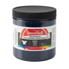 Speedball&reg; Fabric Screen Printing Ink Blue Denim