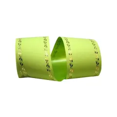 Reliant 3" x 55yd. Ceremony Eternity Rd Plastic Ribbon Citrus