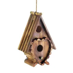 11'' Lovely Heart Shape Birdhouse