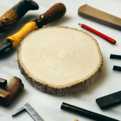 Wilson&reg; Enterprises Plate Charger Basswood Round