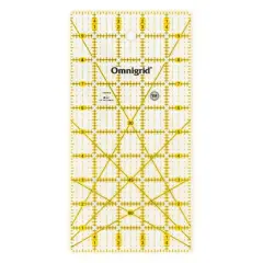 Omnigrid&reg; 5" x 10" Rectangle Quilting & Sewing Ruler