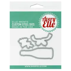Avery Elle Elle-Ments Prosecco-Ho-Ho Die Set
